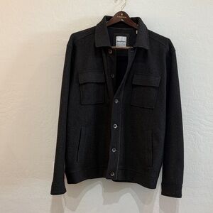 Tommy Bahama Black Shirt Jacket